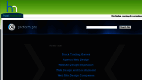 What Proform.pro website looked like in 2016 (8 years ago)