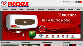 What Picenza.com.vn website looked like in 2016 (8 years ago)