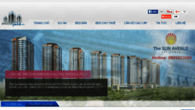 What Phoxinhland.vn website looked like in 2016 (8 years ago)
