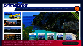 What Primetimevacanze.com website looked like in 2016 (8 years ago)