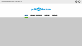What Publidirectorio.com website looked like in 2016 (8 years ago)
