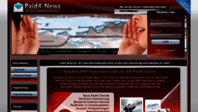 What Paid4-news.de website looked like in 2016 (8 years ago)
