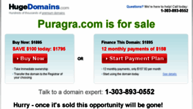 What Puragra.com website looked like in 2016 (8 years ago)