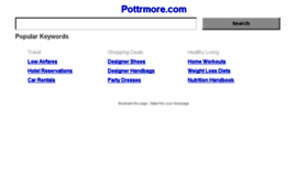 What Pottrmore.com website looked like in 2016 (8 years ago)