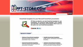 What Ppt-store.com website looked like in 2016 (8 years ago)