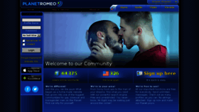 What Planetromeo.in website looked like in 2016 (8 years ago)