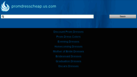 What Promdresscheap.us.com website looked like in 2016 (8 years ago)