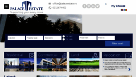 What Palaceestate.ro website looked like in 2016 (8 years ago)