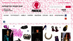 What Pinkhead.eu website looked like in 2016 (8 years ago)