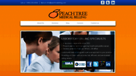 What Peachtreebilling.com website looked like in 2016 (8 years ago)