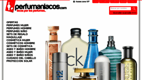 What Perfumes2012.com website looked like in 2016 (8 years ago)
