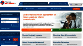 What Planetinterim.nl website looked like in 2016 (8 years ago)