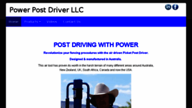 What Powerpostdriver.com website looked like in 2016 (8 years ago)