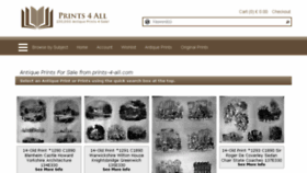 What Prints-4-all.com website looked like in 2016 (8 years ago)