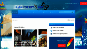 What Poetryartonline.com website looked like in 2016 (8 years ago)