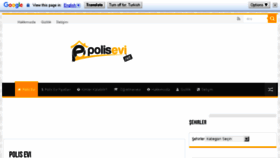 What Polisevi.net website looked like in 2016 (8 years ago)