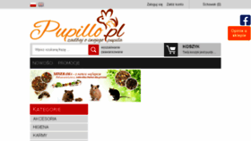 What Pupillo.pl website looked like in 2016 (8 years ago)