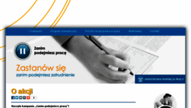 What Prawawpracy.pl website looked like in 2016 (8 years ago)