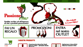 What Passionevino.net website looked like in 2016 (8 years ago)