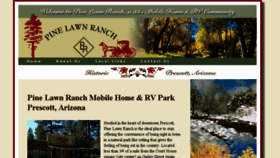What Pinelawnranch.com website looked like in 2016 (8 years ago)