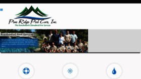 What Pineridgepoolcareinc.com website looked like in 2016 (9 years ago)