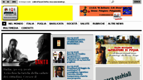 What Piazzanews.it website looked like in 2016 (8 years ago)