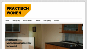 What Praktischwonen.nl website looked like in 2016 (8 years ago)