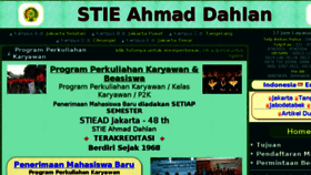 What Program-ekstensi-stiead.programperkuliahankaryawan.com website looked like in 2016 (8 years ago)