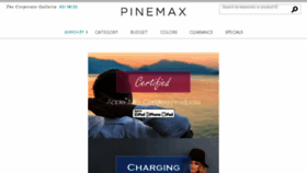 What Pinemax.com website looked like in 2016 (8 years ago)