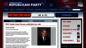 What Pimagop.org website looked like in 2016 (8 years ago)