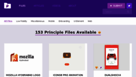 What Principlerepo.com website looked like in 2016 (8 years ago)