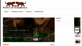 What Peopleofshambhala.com website looked like in 2016 (8 years ago)