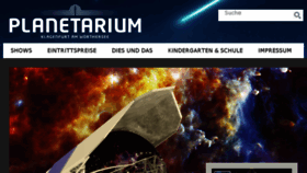 What Planetarium-klagenfurt.at website looked like in 2016 (8 years ago)