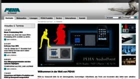 What Peha-elektro.com website looked like in 2016 (8 years ago)
