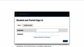 What Powerschool.putnamcityschools.org website looked like in 2016 (8 years ago)