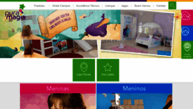 What Puramagia.com.br website looked like in 2016 (8 years ago)