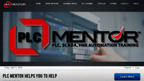 What Plcmentor.com website looked like in 2016 (8 years ago)