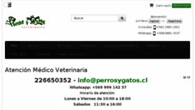 What Perrosygatos.cl website looked like in 2016 (8 years ago)