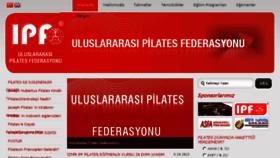 What Pilatesfederasyonu.com website looked like in 2016 (8 years ago)