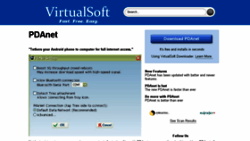 What Pdanet.virtualsoft.com website looked like in 2016 (8 years ago)