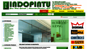 What Pintualuminium.com website looked like in 2016 (8 years ago)