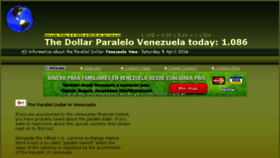 What Paralelovenezuela.com website looked like in 2016 (8 years ago)