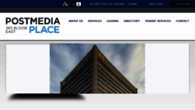 What Postmediaplace.com website looked like in 2016 (8 years ago)