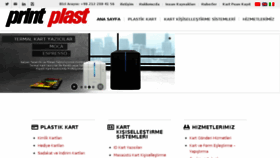 What Printplast.com.tr website looked like in 2016 (8 years ago)