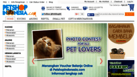 What Petshopindonesia.com website looked like in 2016 (8 years ago)