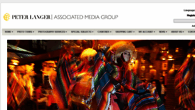 What Peterlanger.com website looked like in 2016 (9 years ago)