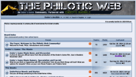 What Philoticweb.net website looked like in 2016 (8 years ago)
