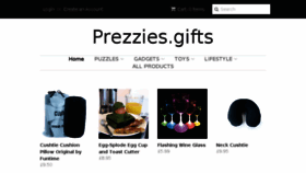 What Prezziesplus.co.uk website looked like in 2016 (8 years ago)
