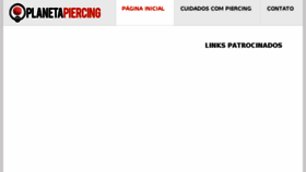What Planetapiercing.com website looked like in 2016 (8 years ago)