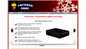 What Popcornhour.ro website looked like in 2016 (8 years ago)